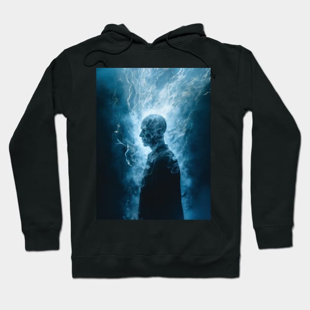 The Night King from game of thrones Hoodie by Maverick Media